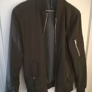 Zara olive green men jacket size S